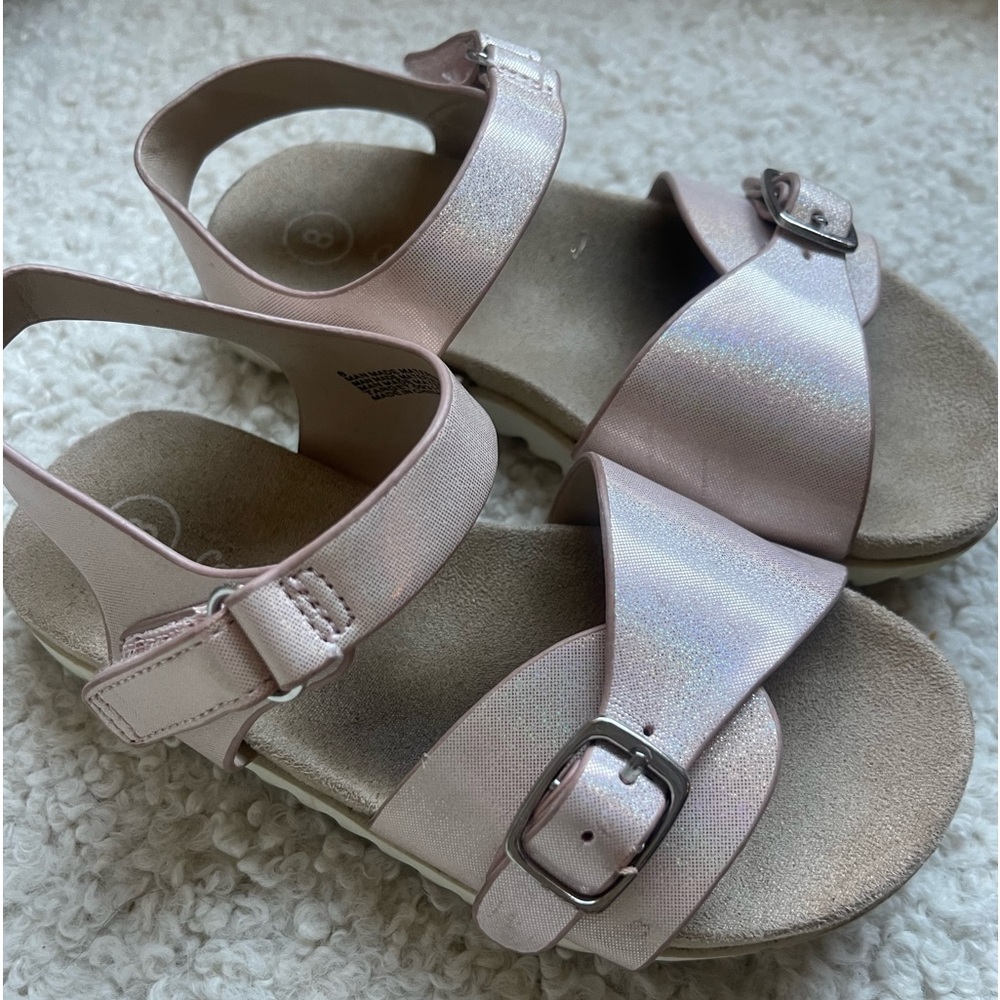 Gold sandals